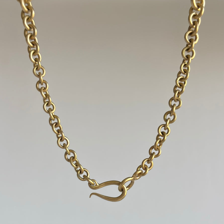 Lapis Shackle Necklace