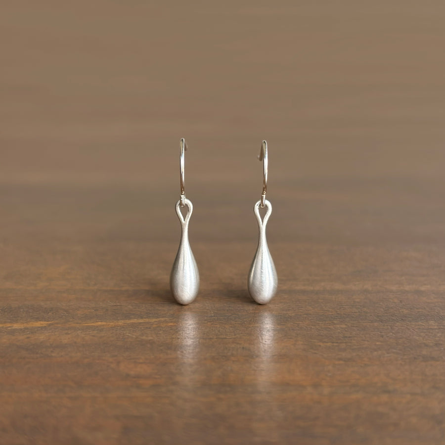 Liquid Sterling Silver Drop Earrings