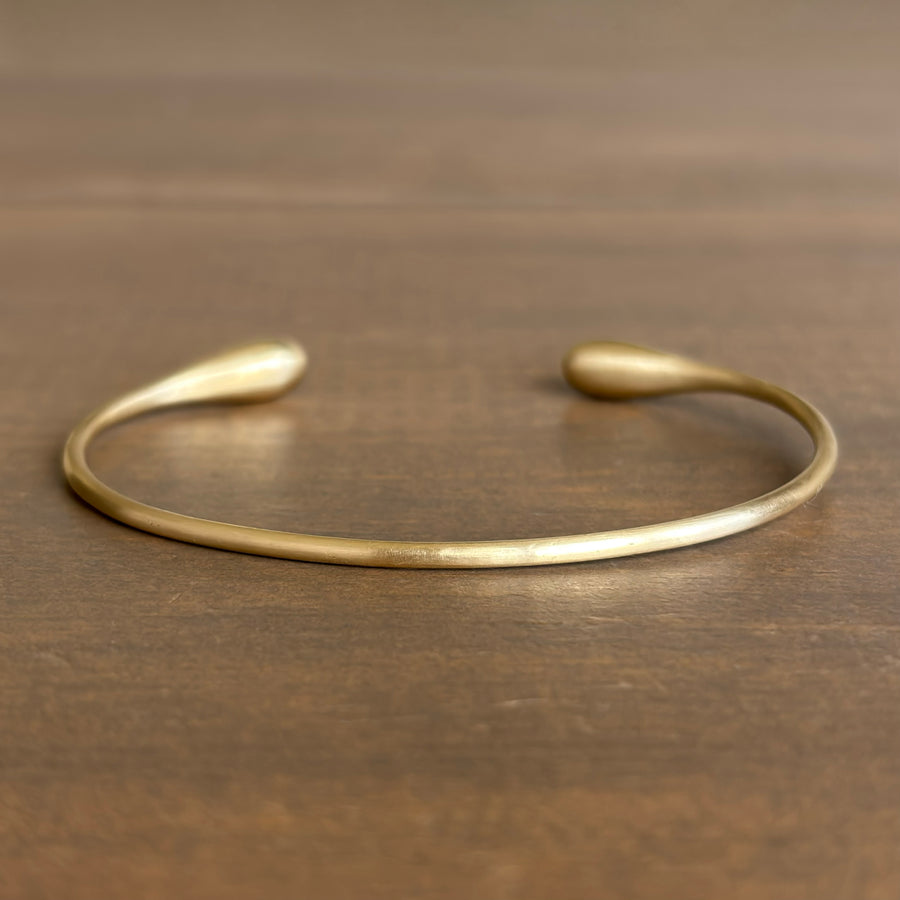 Liquid Gold Fine Melee Diamond Drop Cuff Bracelet