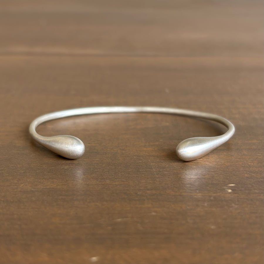 Liquid Sterling Silver Drop Cuff
