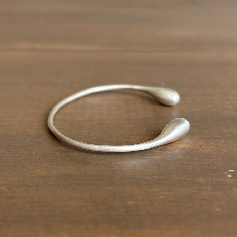 Liquid Sterling Silver Drop Cuff