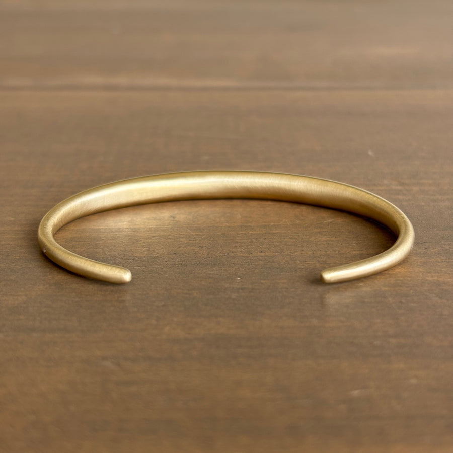 Liquid Gold Fine Melee Diamond Curve Cuff Bracelet