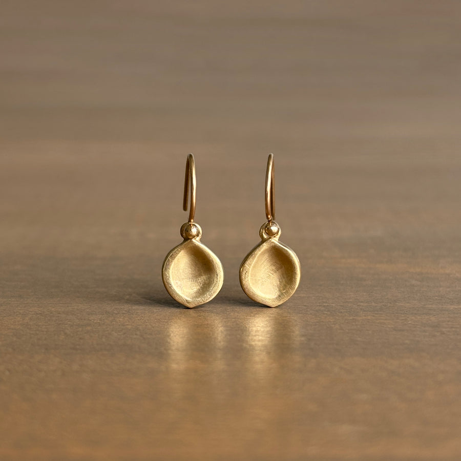 Gold Seed Earrings