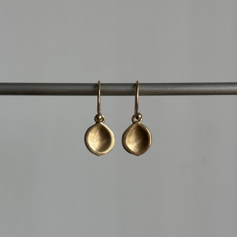 Gold Seed Earrings