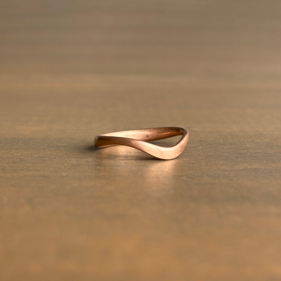 Rose Gold Fitted Band