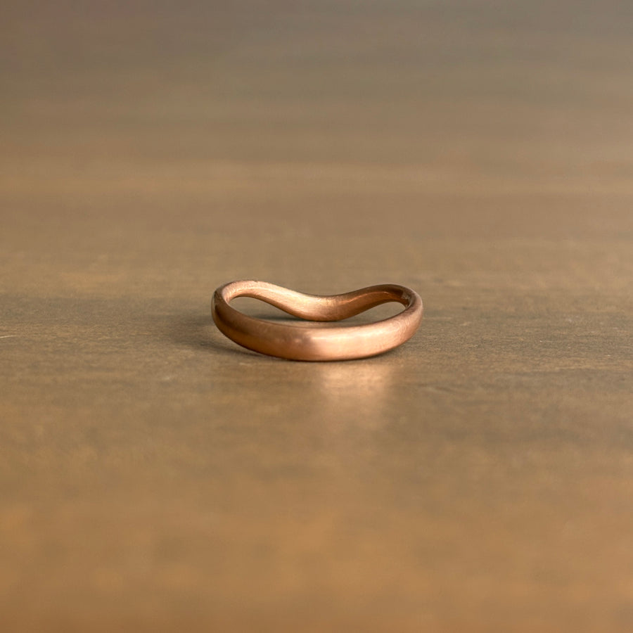 Rose Gold Fitted Band