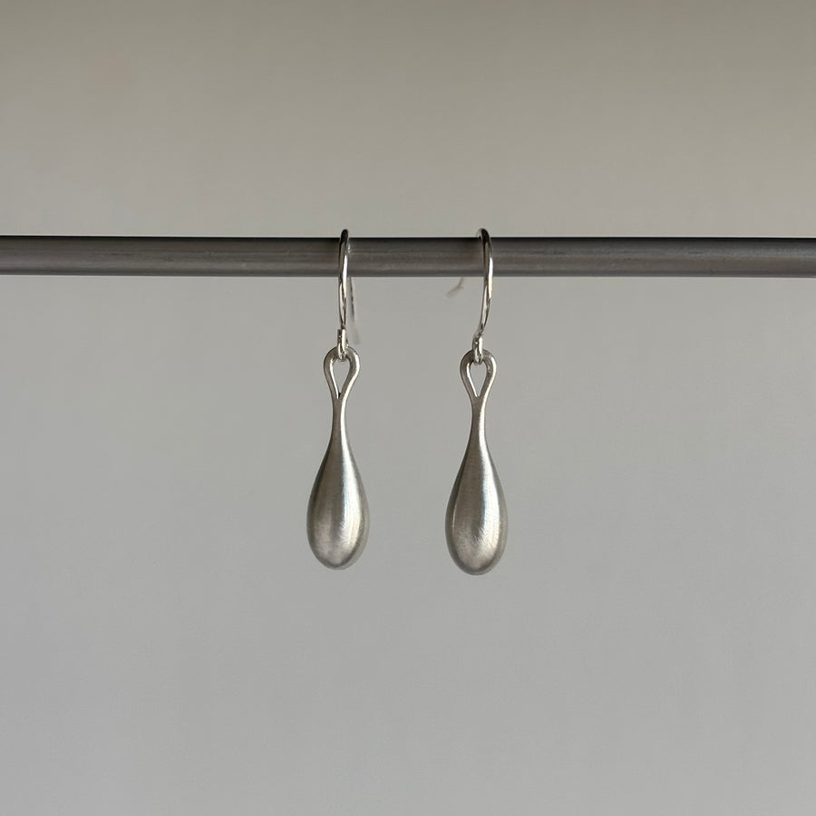 Liquid Sterling Silver Drop Earrings