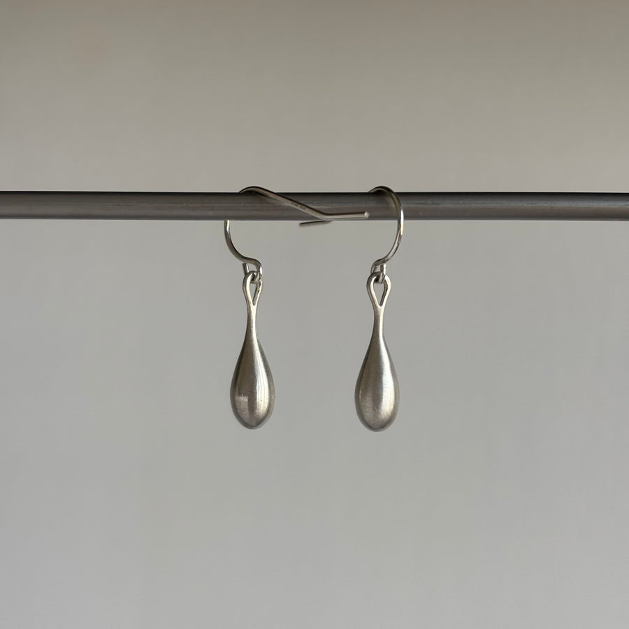 Liquid Sterling Silver Drop Earrings