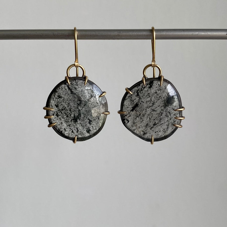 Chromatography Quartz Vanity Earrings