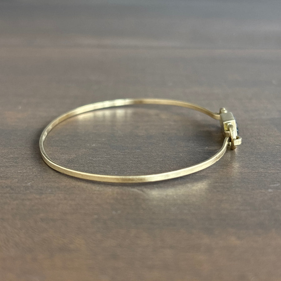 Violet Montana Sapphire Rectangle Bracelet