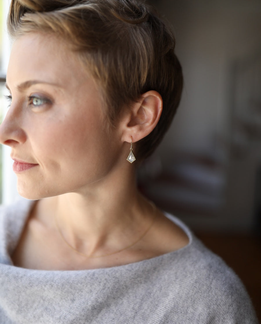 Diamond Kite Earrings