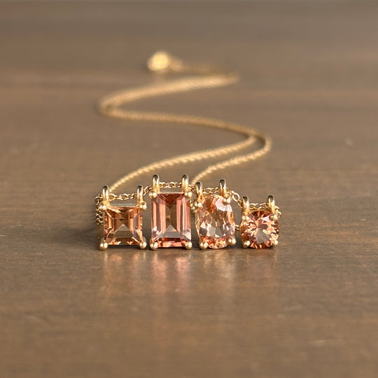 Nicole Landaw Topaz Tourmaline Pendant 