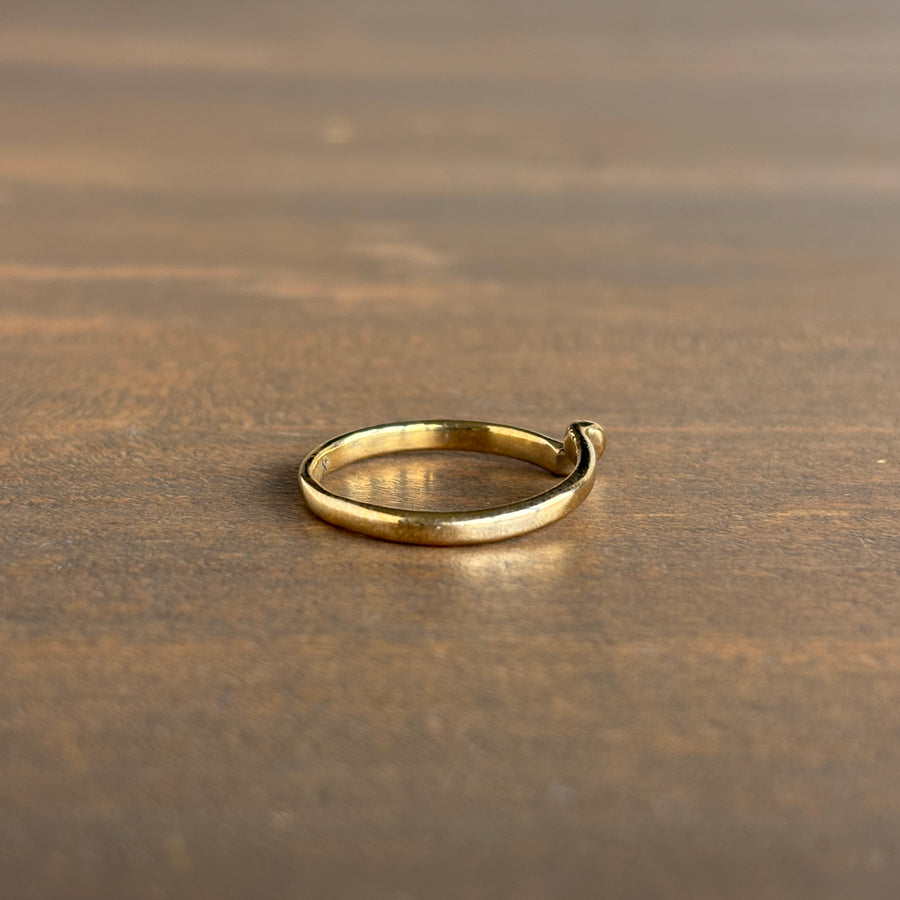 Polished Brass Avanti Ring 2