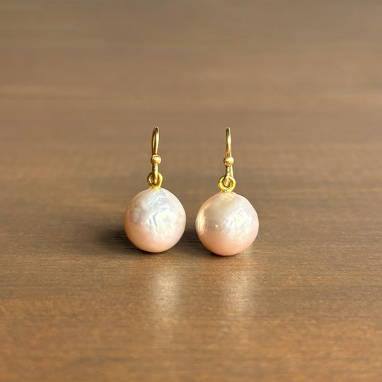 Rosanne Pugliese Round Baroque Freshwater Pearl Earrings main image