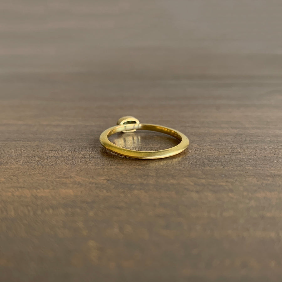 Green Umba Sapphire Ring
