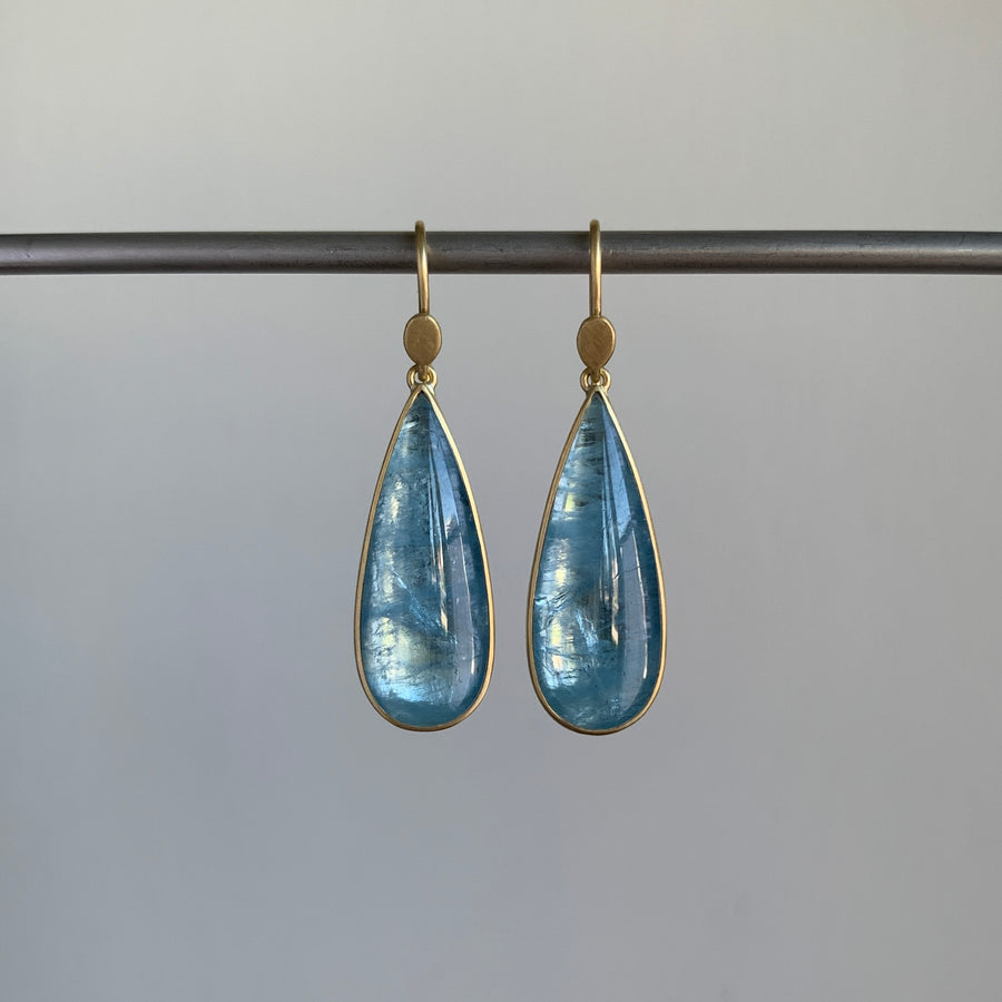 Aquamarine Drop Earrings