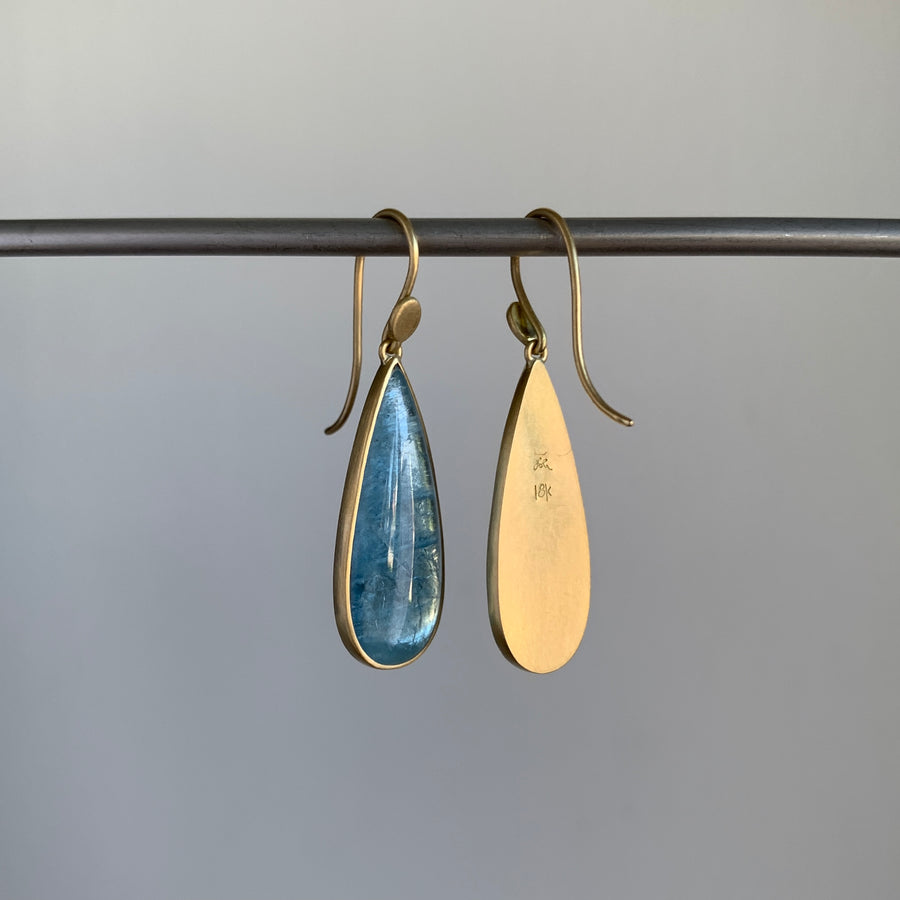 Aquamarine Drop Earrings