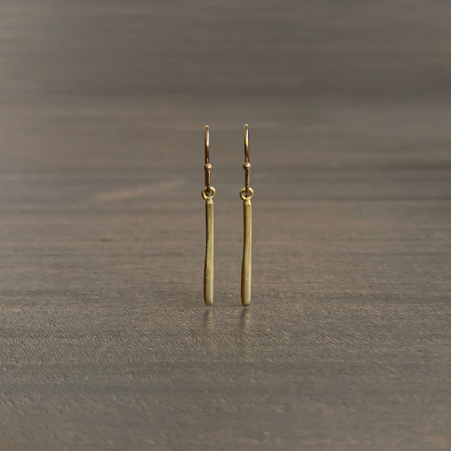 Classic Gold Twig Earrings