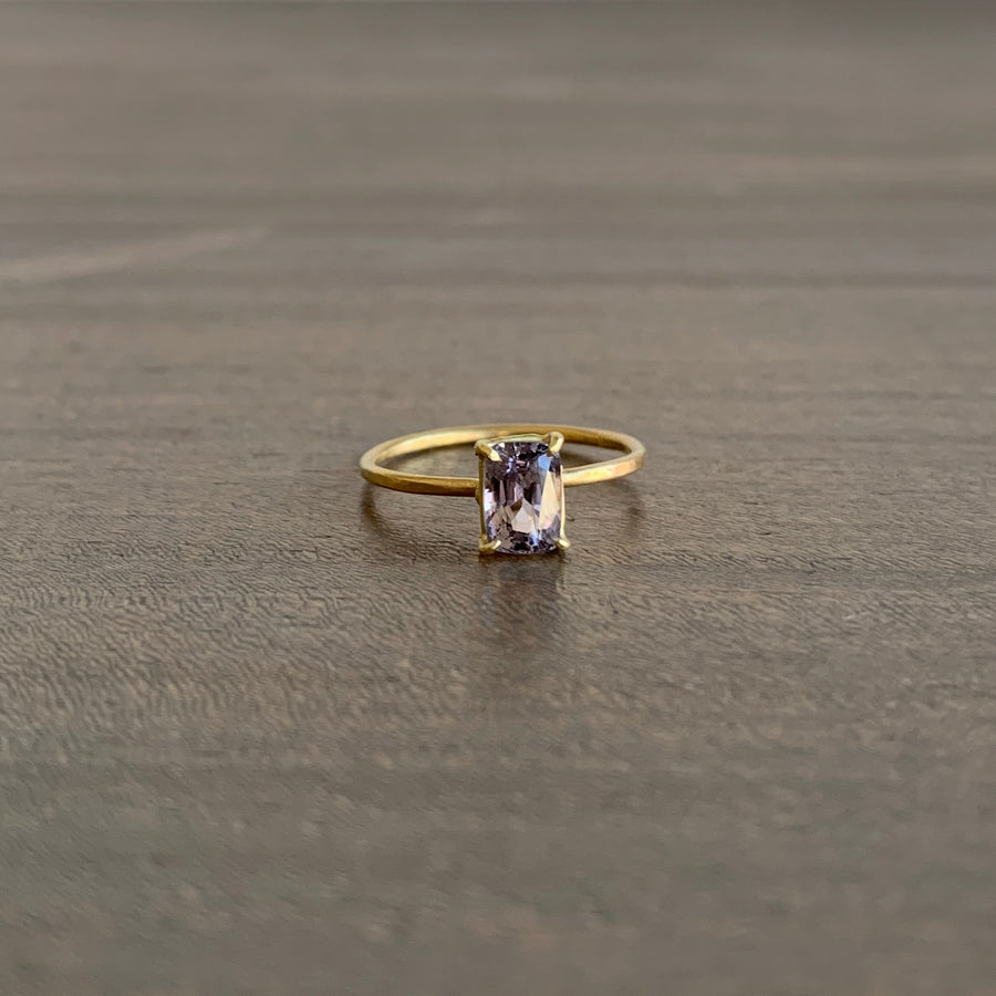 Rectangle Spinel Mini Gem Ring