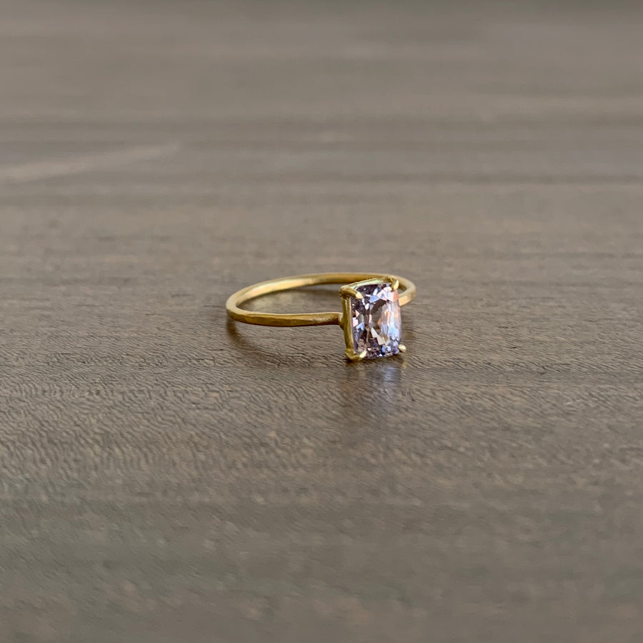 Rectangle Spinel Mini Gem Ring