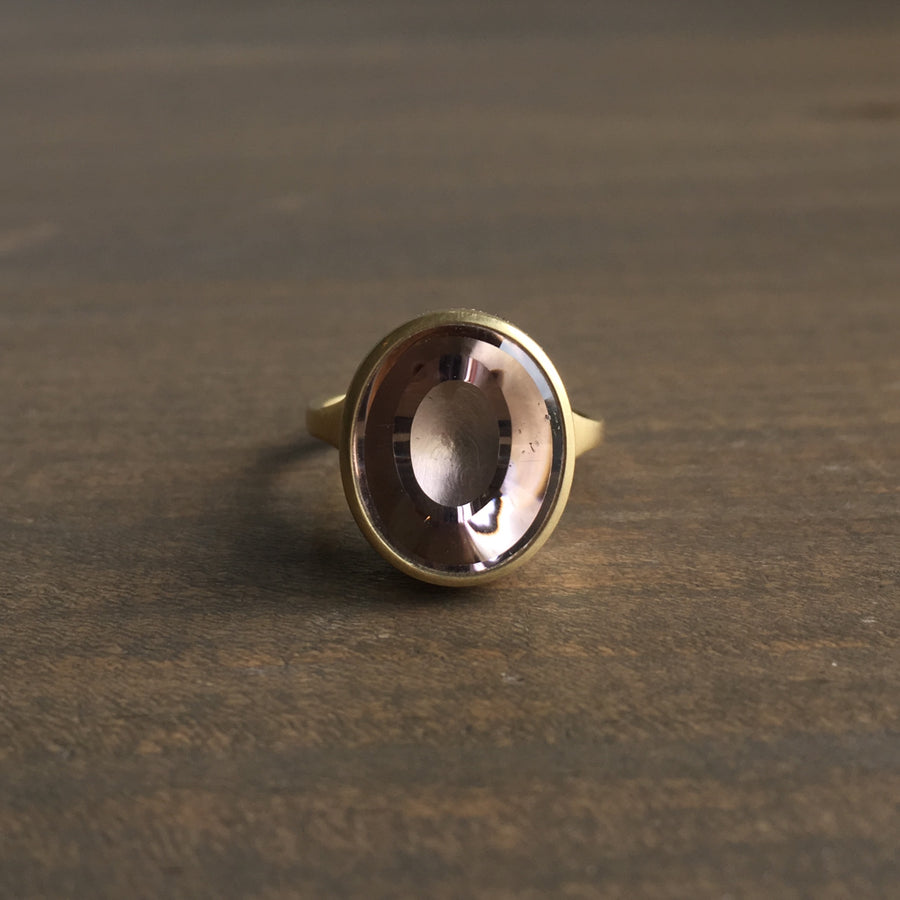 Smoky Quartz Cast Ring