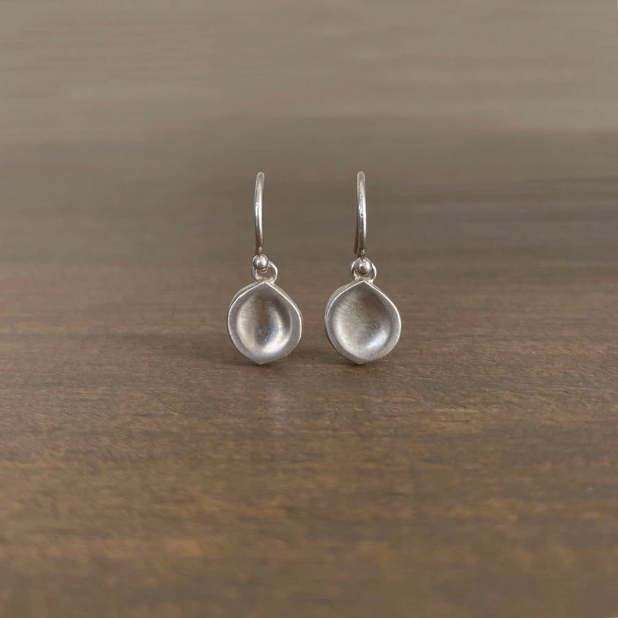 Silver Seed Earrings