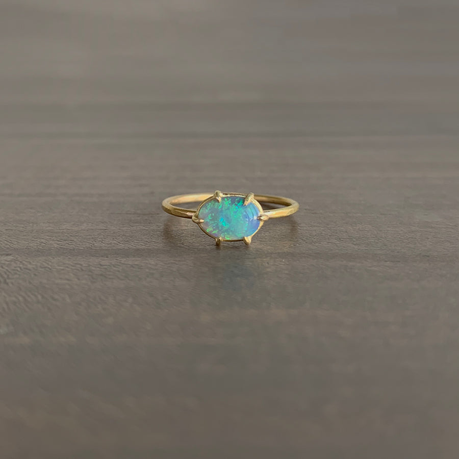 Opal Mini Gem Ring