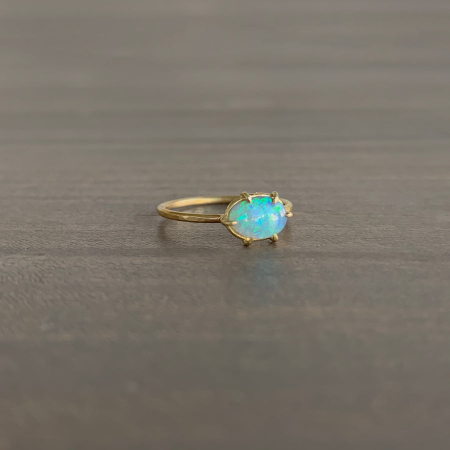 Opal Mini Gem Ring