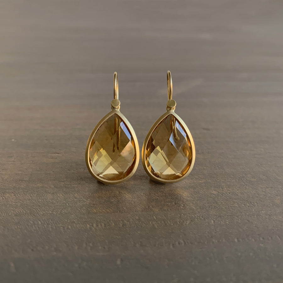 Citrine Drop Earrings