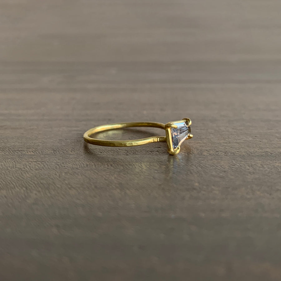 Spinel Geometric Mini Gem Ring