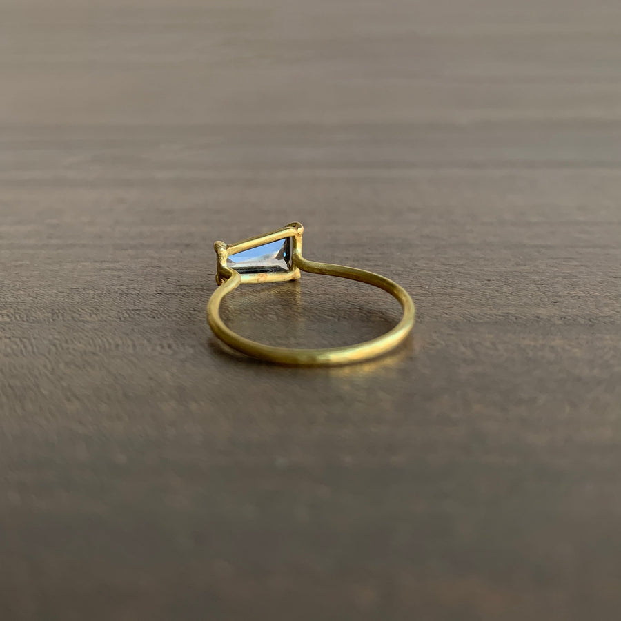 Spinel Geometric Mini Gem Ring