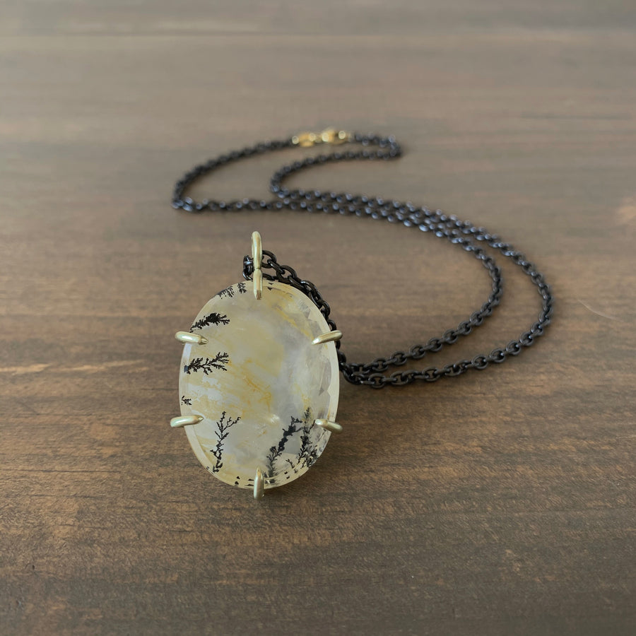 Dendritic Quartz Pendant
