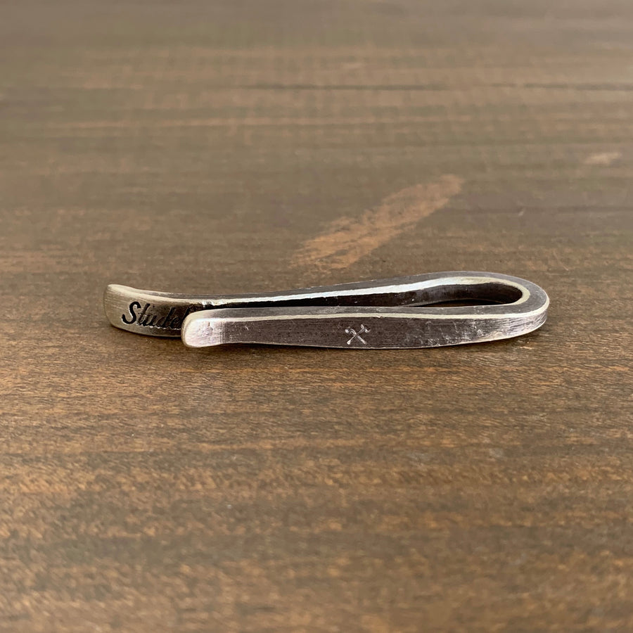 Studebaker Metals Silver Forged Straight Tie Bar