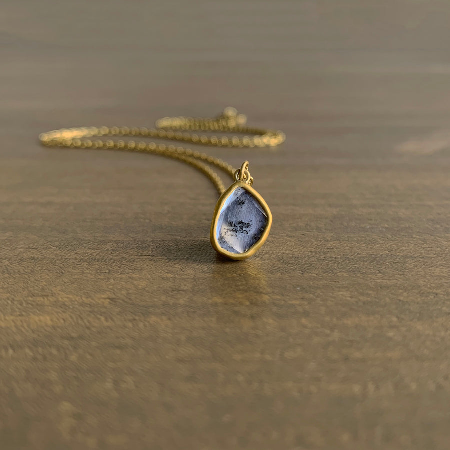 Small Diamond Shard Necklace