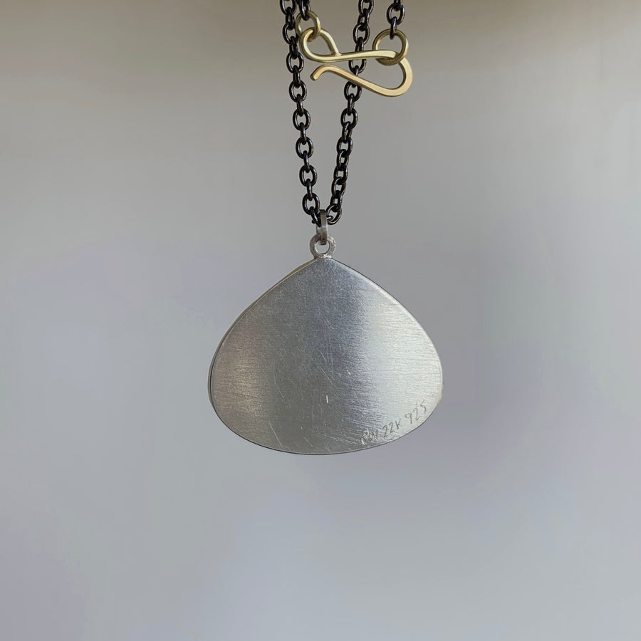 Aquaprase Wide Drop Pendant