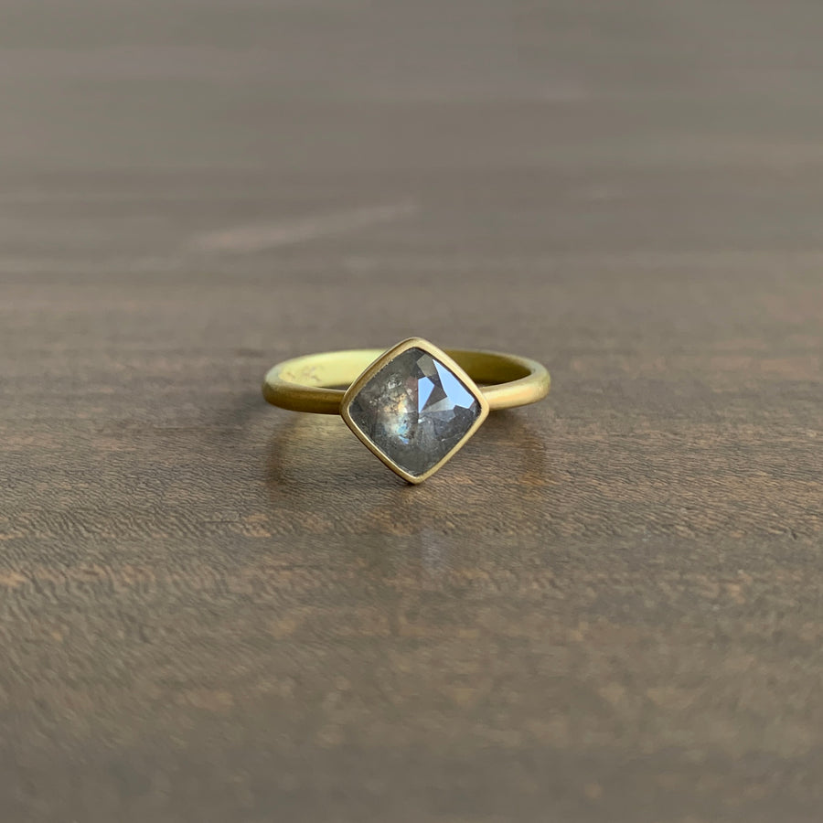 Grey Diamond Diamond Ring