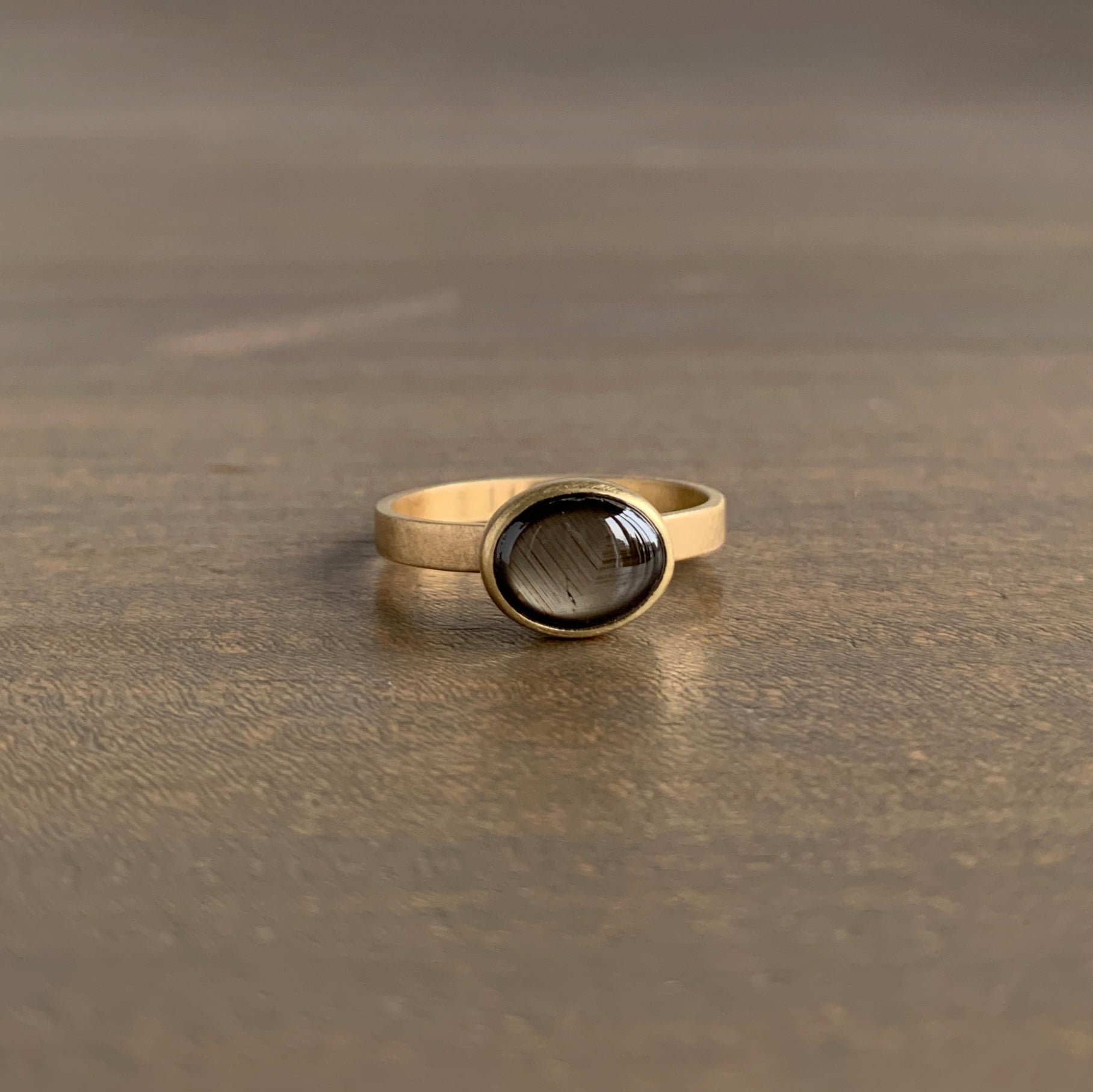 Monika Krol Black Star Sapphire Stacking Ring – Meeka Fine Jewelry