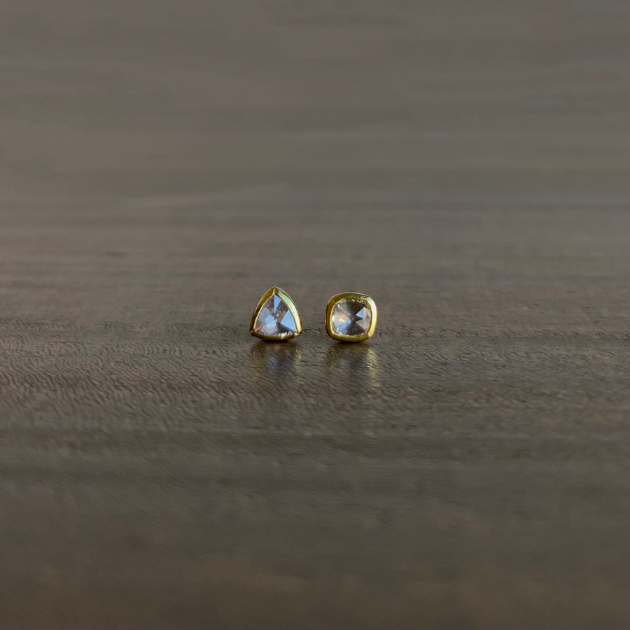 Diamond Mix Stud Earrings