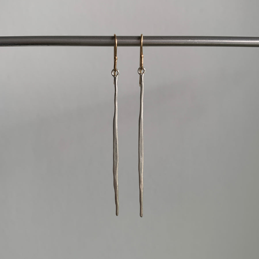 Sterling Silver Matchstick Earrings