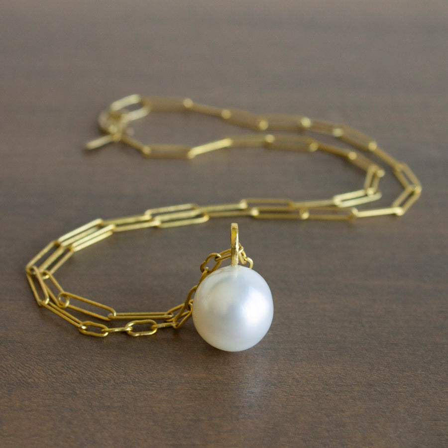 Cream South Sea Pearl Pendant